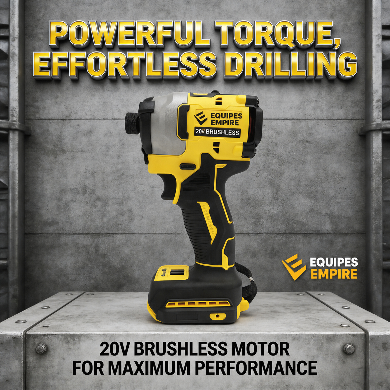 Equipes Empire 20V Pro-Series Brushless Impact Driver