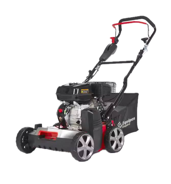 EquipesEmpire Gasoline Lawn Scarifier Machine Powerful Petrol Scarifier Raker Dethatcher
